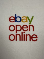 eBay Open Online Shirt Mens Medium District Event Promo Tee Crewneck Graphic