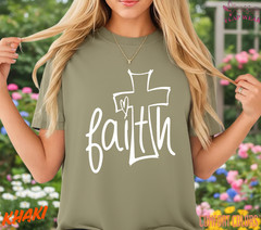Unisex Faith Over Fear T-Shirt, Men T shirt,Women T shirt Gift Christian Top