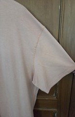 Bylt Mens Pink Clay Drop Cut Lux Short-sleeved T-shirt Size XXL