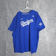 Nike Dodgers Freddie Freeman Men 4XL Blue 2025 World Series Champions TShirt NWT
