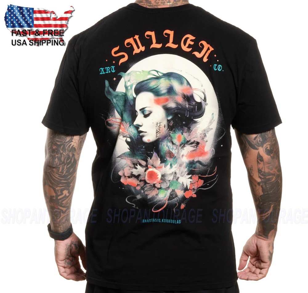Sullen Art Collective Anko Premium Fit SCM6387 New Short Sleeve T-shirt For Men
