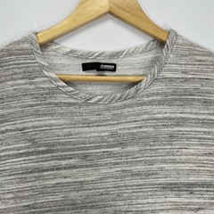 Elwood Shirt Men’s Small Heather Gray Oversized Long Soft Knit Crewneck Tee
