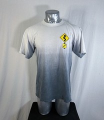 Vintage Liquid Blue Style Y2K Internet Tee Sz M Honda Sport Touring Association