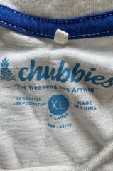 Chubbies T Shirt Lot Men Xl Short Sleeve Casual Graphic Tee Performance Lot Of 2