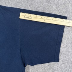 Yazbek Heavy Weight Short Sleeve Pullover T-Shirt Fits Men’s Size 2XL Navy Blue
