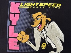 2000s Y2K 2018 Super Duper Kyle Hip Hop Pop Music Lightspeed Tour T-Shirt, L XL