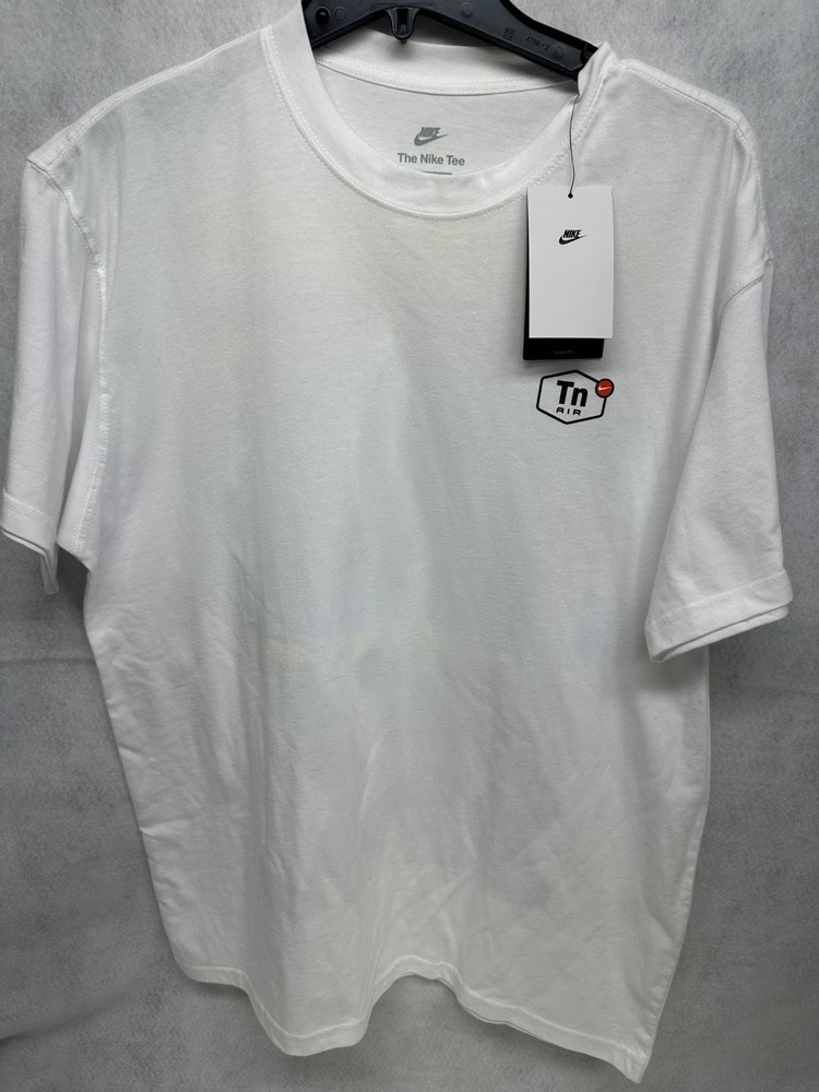 NWT Nike Sportswear Max90 Tuned In TN Air Loose Fit T-Shirt Mens Medium White