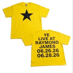 Kanye West YE BULLY Live In Tampa 06.26.26 06.28.26 Concert T Shirt New