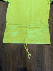 Y2K Vtg Green Nike Silver Tag Tab T Shirt Tee Drawstring Vintage RARE