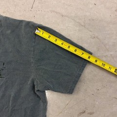 Blue 84 Beaver Creek Graphic T-Shirt Charcoal Gray Mineral Wash Mens Medium