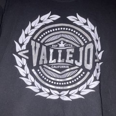 Pro Athletic Men’s 2XL Black Cotton Vallejo CA Graphic Short Sleeve Tee