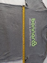 Bonnaroo Music & Arts Festival 2018 T-Shirt Gray Men’s Size XL – Eminem + More