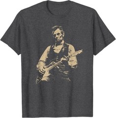 Abraham Lincoln Abe Lincoln Playing Guitar Retro Vintage T-Shirt