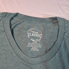 True Classic Crew Neck (2 pack) extra large XL heather green & heather burgundy
