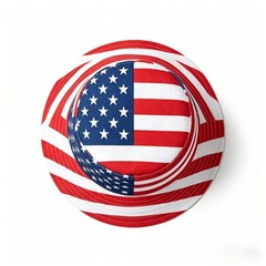 American-Flag-Bucket-Hat Reversible-Patriotic-USA-Cap Stars Stripes Outdoor F…