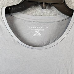 The Men’s Store at Bloomingdale’s Supima Cotton Tee Men’s XXL Blue Gray Pullover