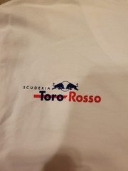 Pierre Gasly #10 Formula 1 Toro Rosso White Short Sleeve Shirt For Men Size M