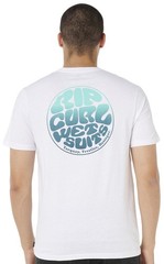 Rip Curl Wettie Passage Icon T-Shirt – Optical White – New