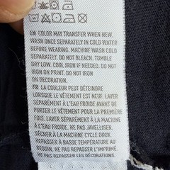 American Eagle Outfitters Shirt Mens Medium Black Cotton Crew Neck Standard Fit