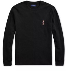 Polo RALPH LAUREN Men’s Shirt Tweed Bear Thermal Long Sleeve Waffle Knit XL XXL