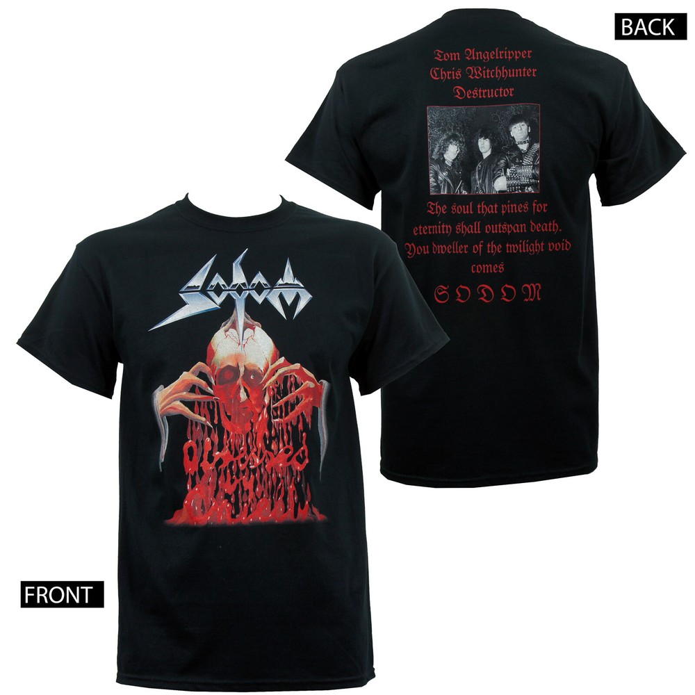 Authentic SODOM Band Obsessed By Cruelty Album Cover Art T-Shirt S-2XL NEW