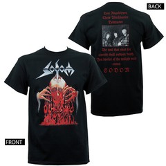 Authentic SODOM Band Obsessed By Cruelty Album Cover Art T-Shirt S-2XL NEW