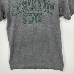 MV Sport Sacramento State Hornets Mens Small Gray Short Sleeve Graphic T-Shirt