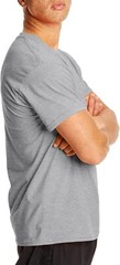 Hanes T-Shirt 2-Pack Men’s X-Temp Crewneck Short-Sleeve Wicking light steel