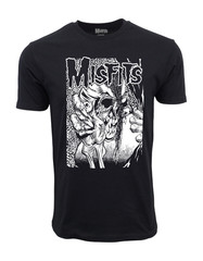 THE MISFITS HORROR EYE BALL GRAPHIC T SHIRT