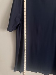 Peter Millar Mens Large Tall Navy Summer Comfort Short Sleeve T-Shirt Logo-Free