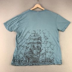 Sierra Nevada Southern Hemisphere Harvest T-Shirt Men XL Blue Ship Cotton Beer