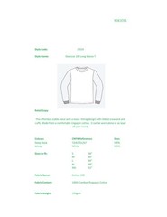 AWDis Just T’s Oversize 100 long sleeve T