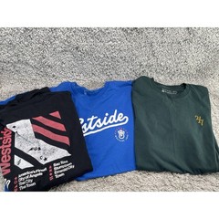Westside Love Men’s T Shirts Bundle Set Of 3 Multicolor Soft Light Size XLarge