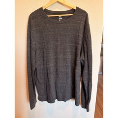 Urban Pipeline Ultimate SuperSoft Mens XXL Black Luxe Thermal Long Sleeve Shirt
