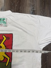 Vintage El Squid Roe T-Shirt Size Large Cabo Mexico Keith Haring Single Stitch