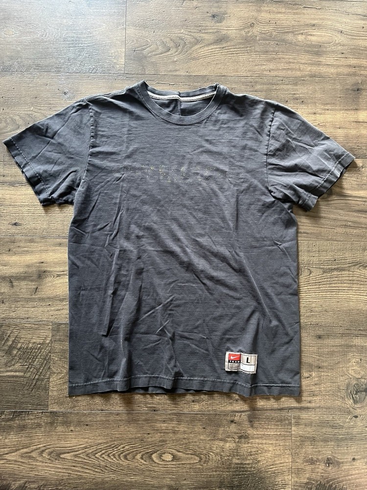 Nike Team Men’s Gray Cotton Knit Organ Ducks Logo T-Shirt L