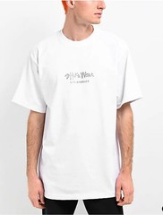 Shaka Wear Super Max Heavy Weight 3M Logo T-White Men’s Shirt Sz Medium