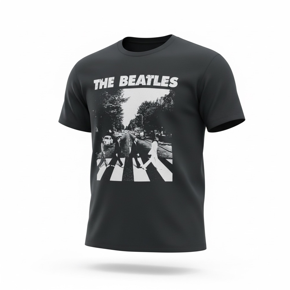BEATLES ABBEY ROAD GRAPHIC T SHIRT