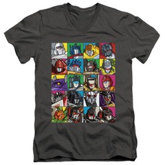 The Transformers Character Square Licensed Adult T-Shirt