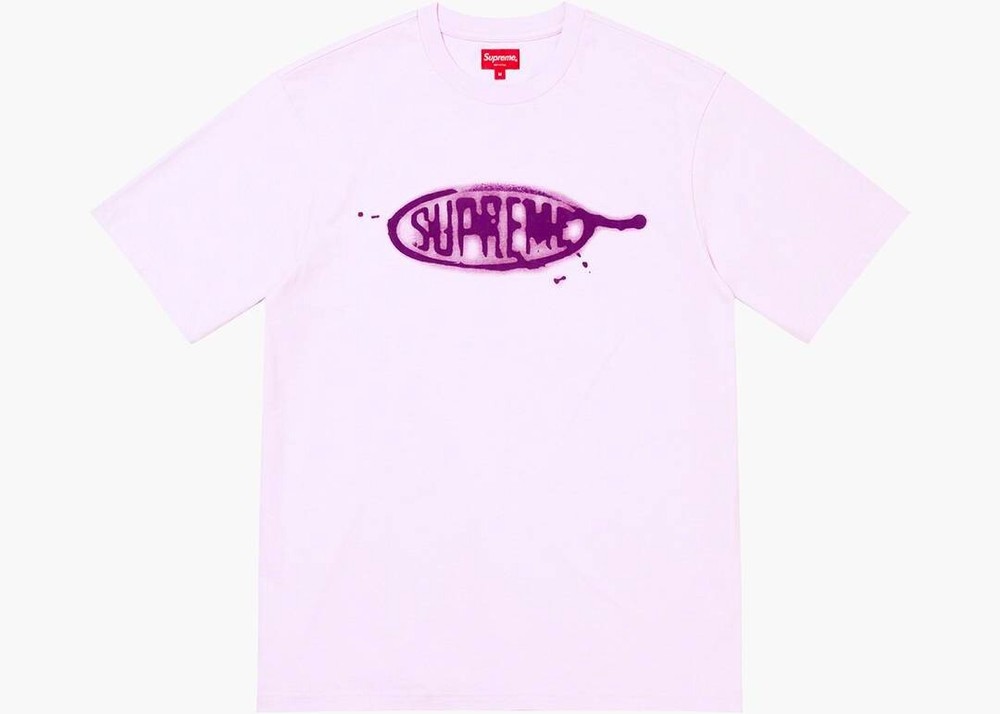 Supreme Ink Blot S/S Top Lavender – Size S