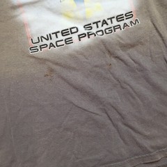 Space Coast T-Shirt Mens XL Rocket Ship United States Gray Tee ♡17