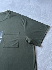 Athletic Works Mens Smoky Olive Driworks Tri-Blend Pocket T-Shirt 3XL (54-56)NEW