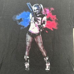 Suicide Squad Harley Quinn T-Shirt Mens Medium Black Good DC Comics 2017