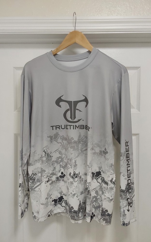 TrueTimber T-Shirt Men’s Size Medium Quick-Dry UPF 50 Anti-Odor Hunting Outdoor