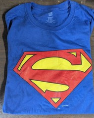 Superman Hanes T-Shirt XL Heavyweight Comfortsoft New DC Comics