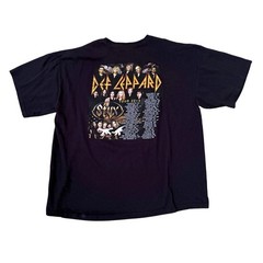 Def Leppard & Styx Band T Shirt 2015 Tour size 2XL