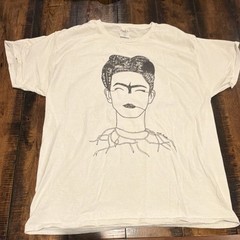 Frida Kahlo Portrait T-Shirt Adult Unisex Size Large