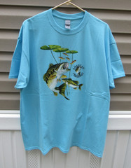 American Fisherman short sleeve bass T shirt – XL