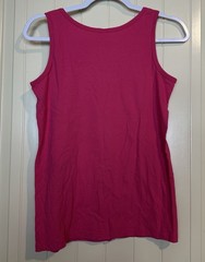 Title Boxing Club pink womens tank top sleeveless workout gym sz M athletic