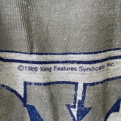 Vintage 80’s Georgetown Hoyas NCAA Single Stitch Grey Tee Shirt – XL